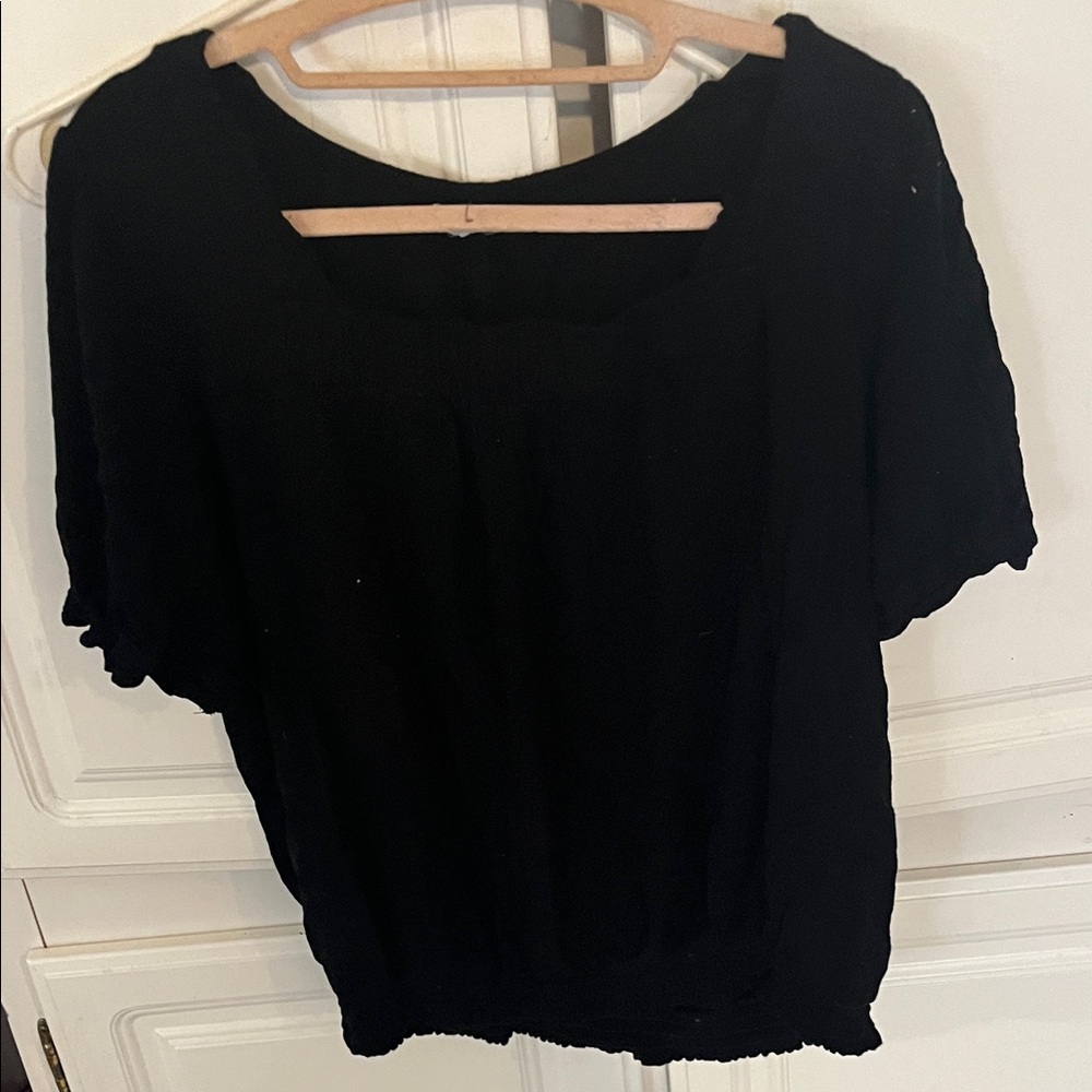 Elegant Black Women's Top- Maurice’s